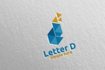 Digital Letter D Logo Design  Screenshot 5